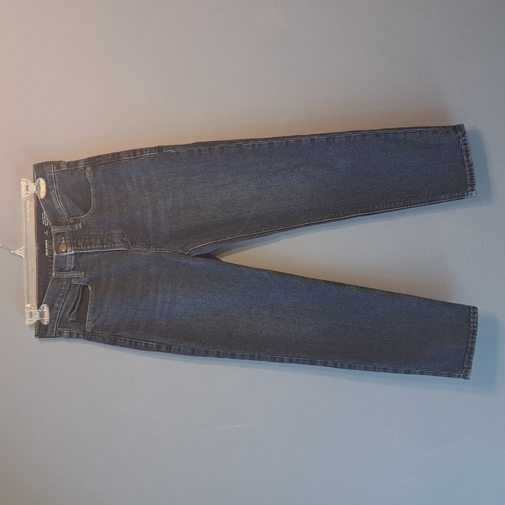 Old Navy Sky-Hi Straight button Fly Jeans